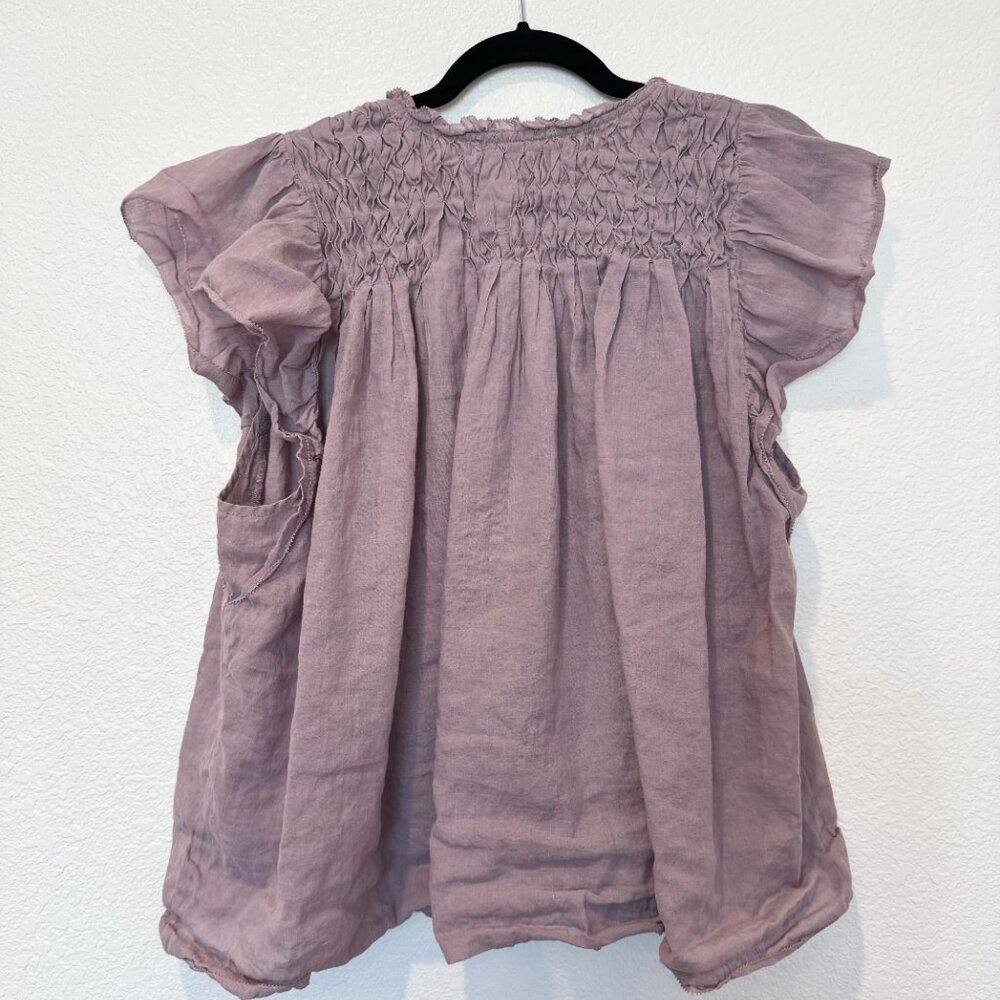 Daniel Rainn Evelyn Flutter Sleeve Blouse Size XXL - Picture 7 of 11